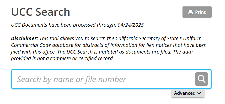 perfected security interest UCC search perfected security interest UCC search