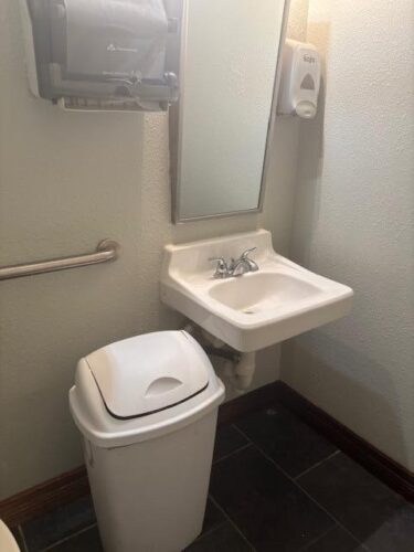 in-person mystery shop self-storage restroom