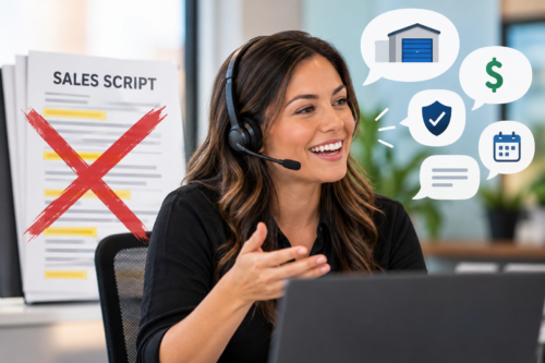 self-storage sales training